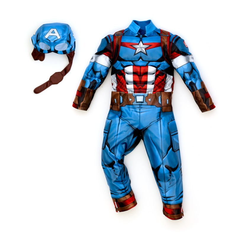Distributeur autorisé Disney - Déguisement Captain America pour